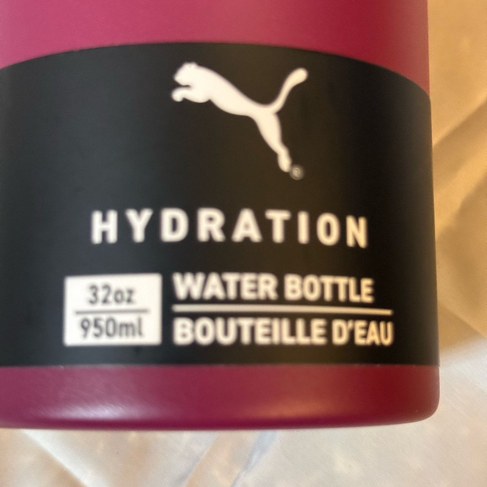 Puma Berry and Black Hydration Bottle - Picture 5 of 6